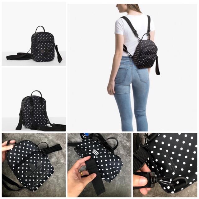 Adidas mini backpack polka dot cheap