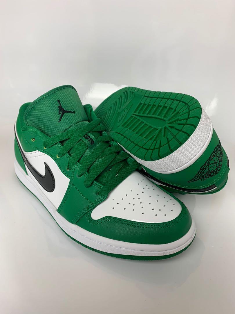 Air Jordan 1 low pine green, Men's Fashion, Footwear, Sneakers on 
