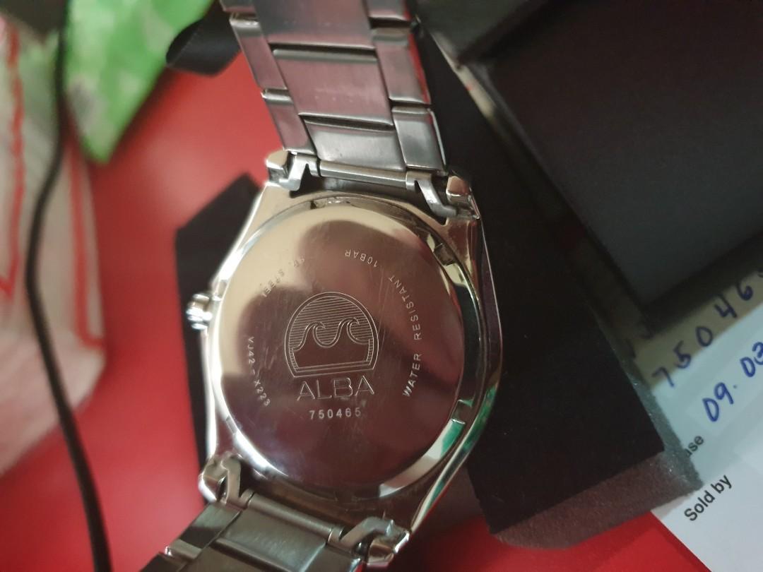 Alba watch vj42 price store