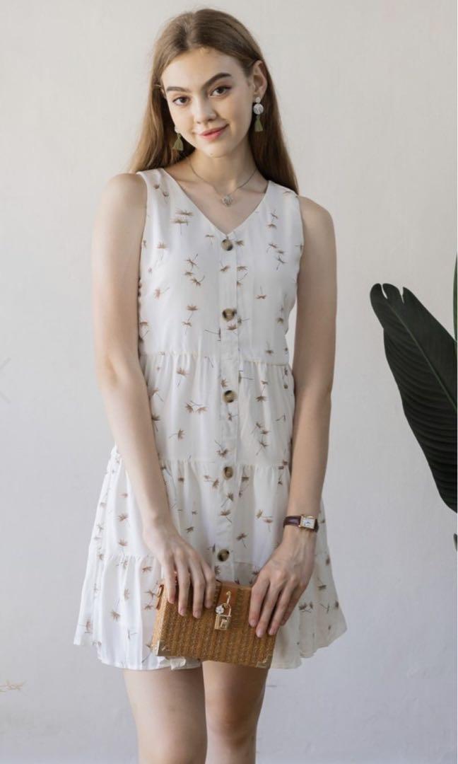 Dandelion days periwinkle skater dress clearance