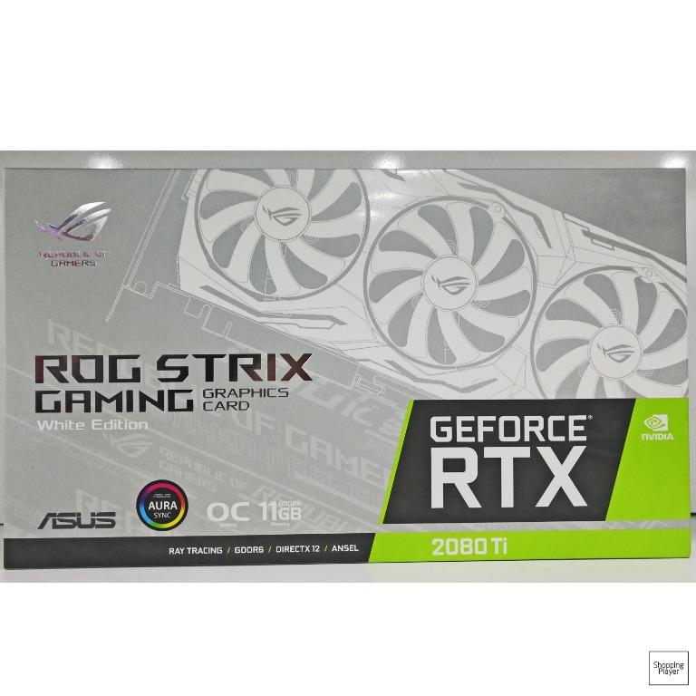 ASUS ROG Strix RTX 2080 Ti White Edition Graphics Card