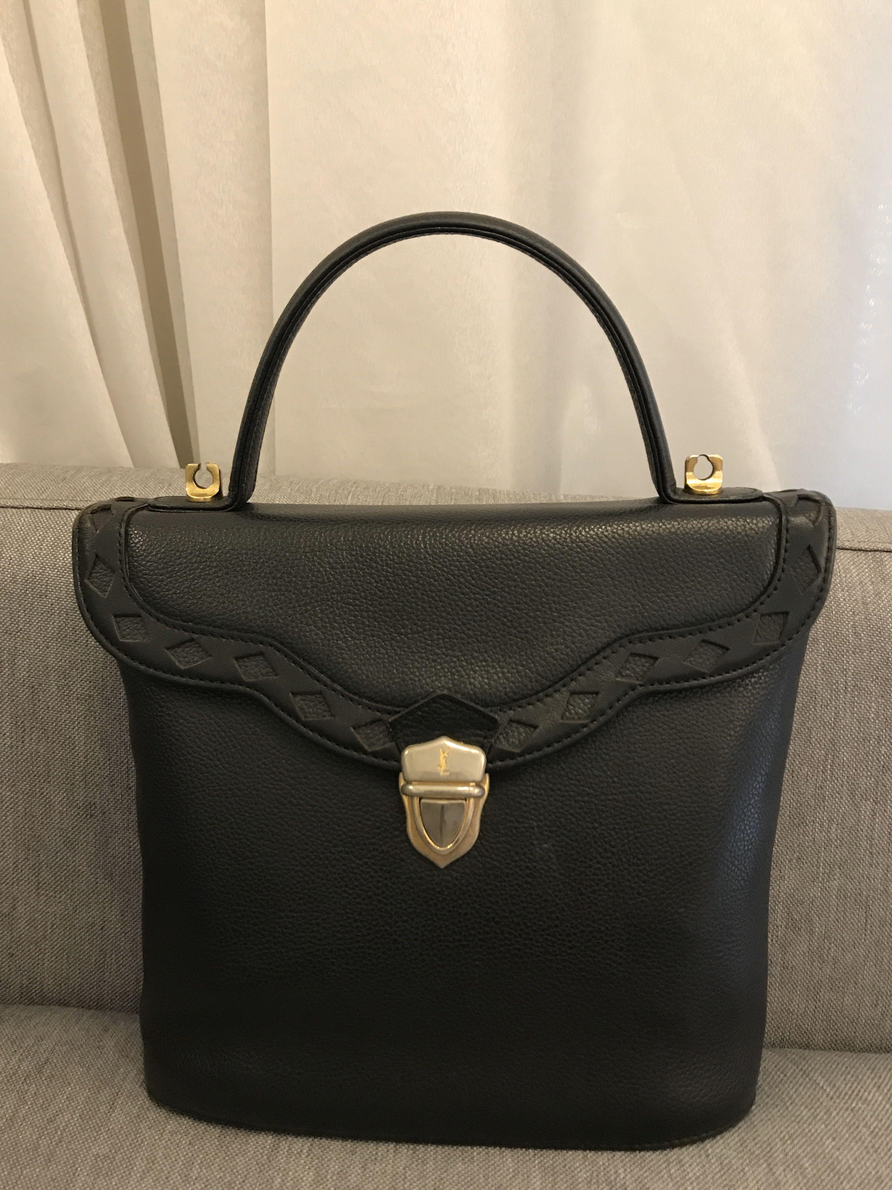 Authentic YSL vintage Kelly bag, Women's Fashion, Bags & Wallets, Cross ...