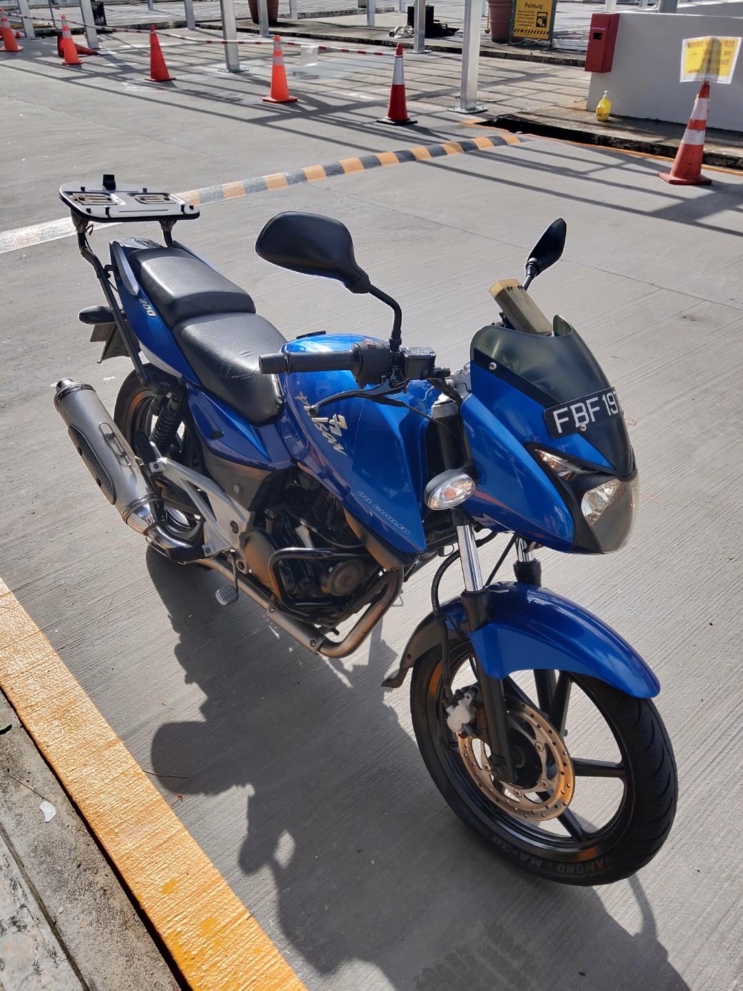BAJAJ PULSAR 200 DTS I 2009 Fuel efficient Motorcycles