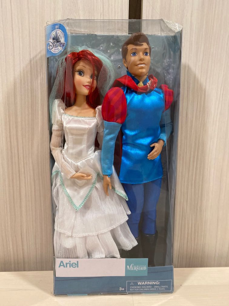 Ariel and eric barbie dolls sale