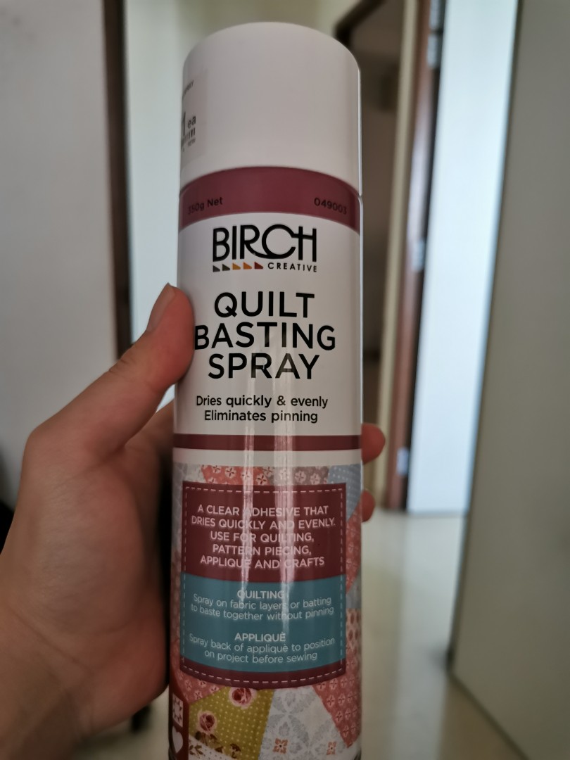 Birch Quilt Basting Spray Yellow 350 g