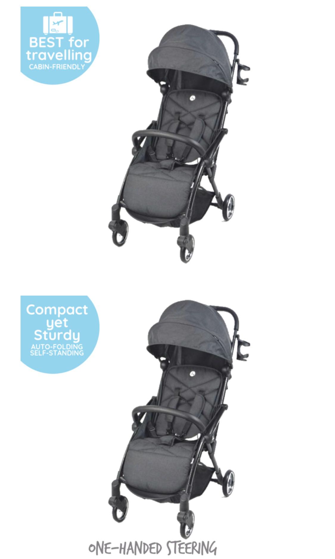 auto folding stroller