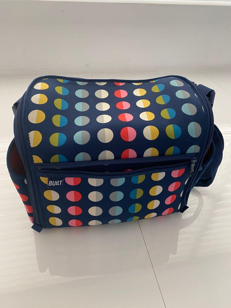Built diaper bag with changing pad (Category: Changing Tables & Stations) located in Malabon City. Submitted by mch125 (Listing ID 279061748, Image 1). Description: preloved built diaper bag still in good condition around 8/10. nice spacious diaper bag easy to see inside. this includes diaper changing pad. .