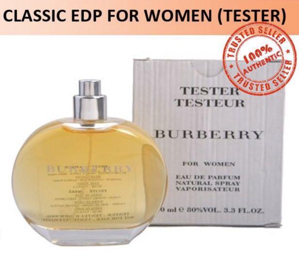 Burberry classic L edp tester 100ml Beauty Personal Care Fragrance Deodorants on Carousell
