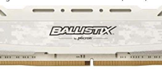 Crucial Ballistix Sport LT 3200 MHz DDR4 DRAM Desktop Gaming Memory Single  8GB CL16