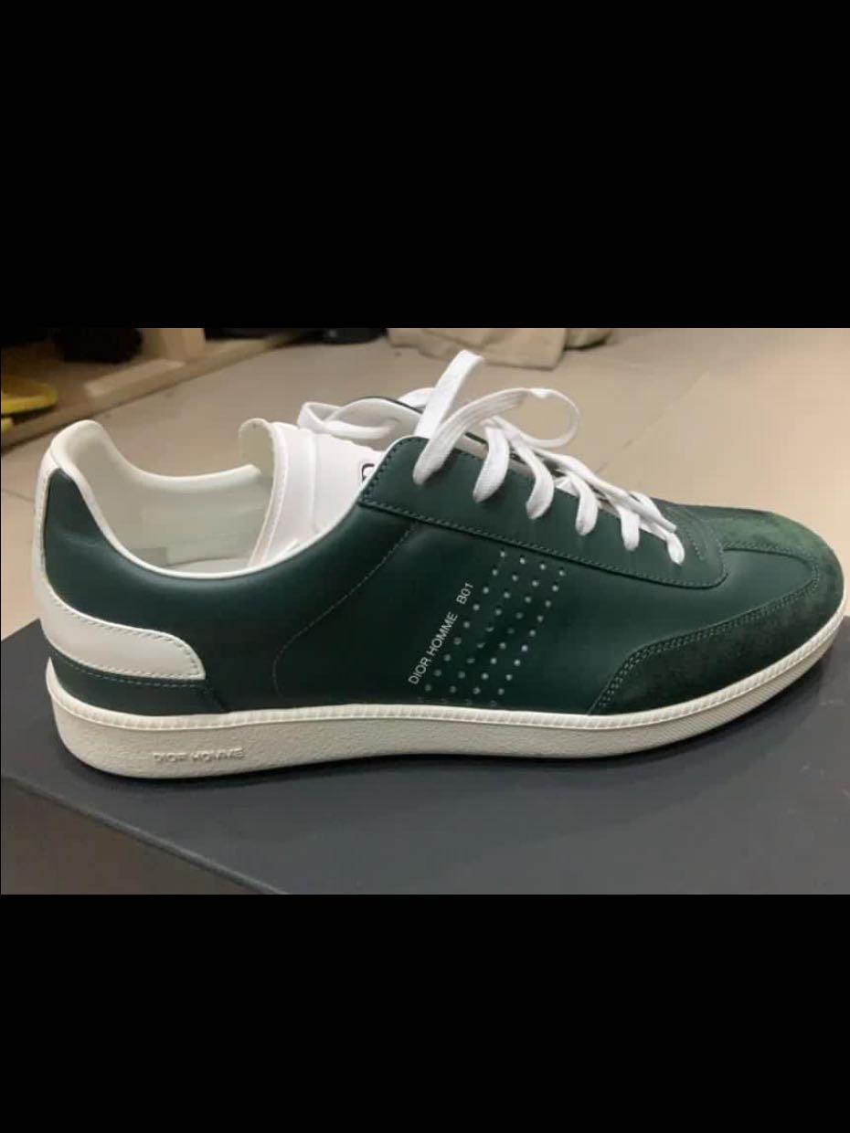green dior sneakers