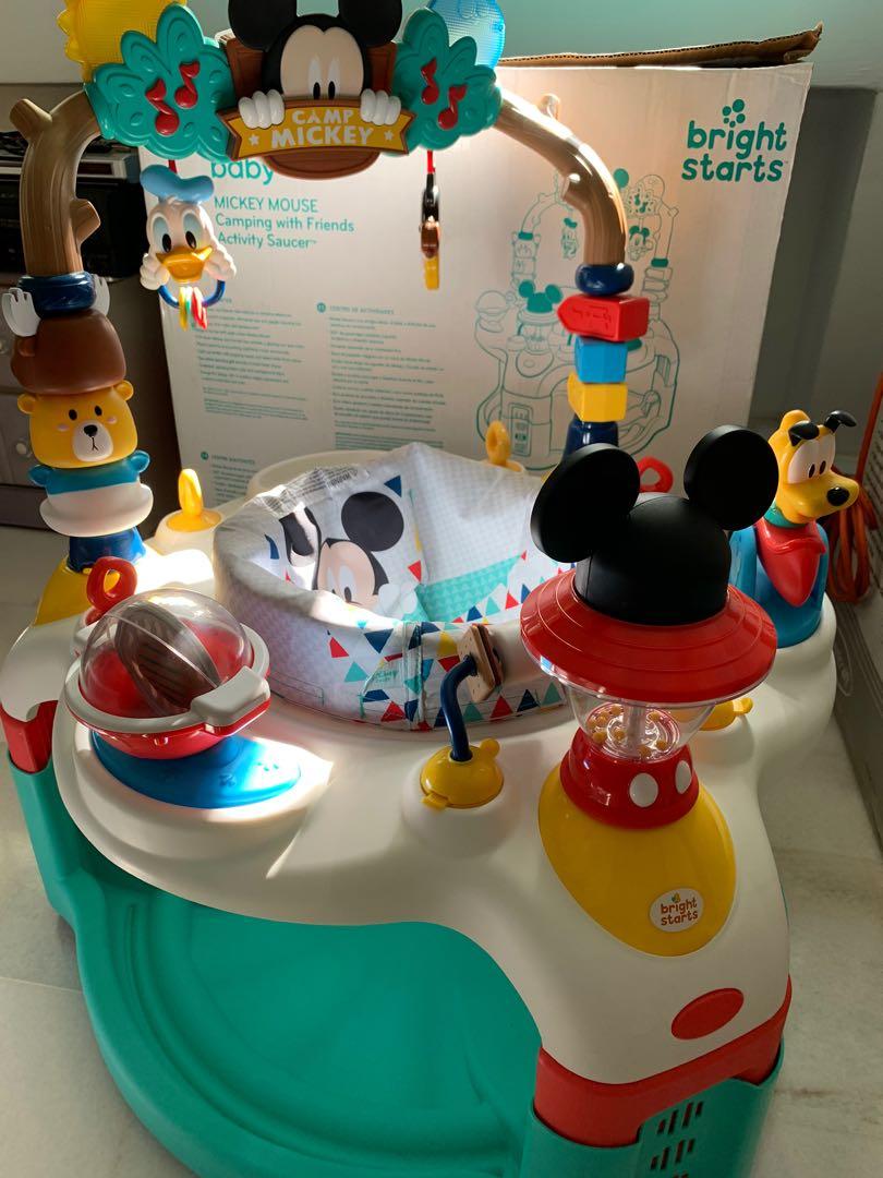 Disney mickey mouse activity saucer sales