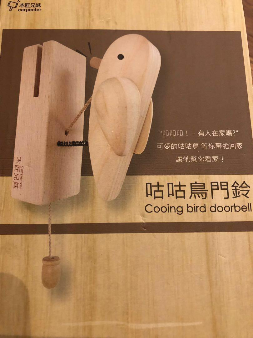 Door Knocker Wooden Bird Furniture Home Decor Others On Carousell