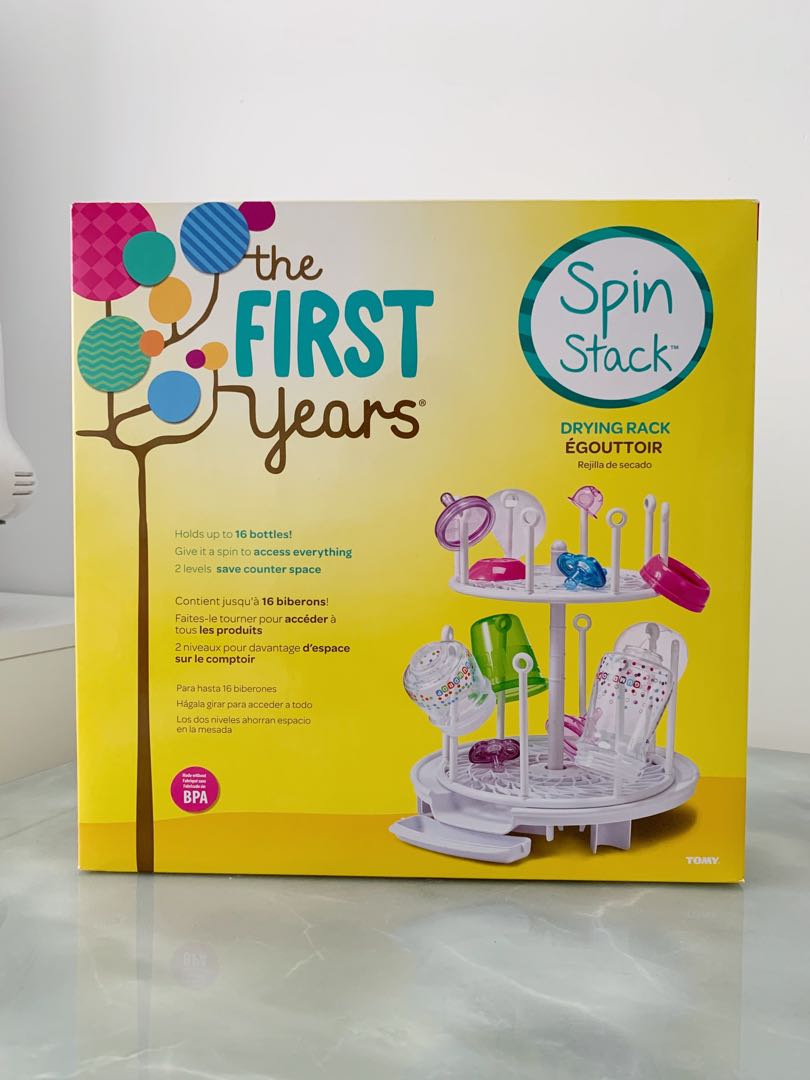 First years spin stack drying rack sales