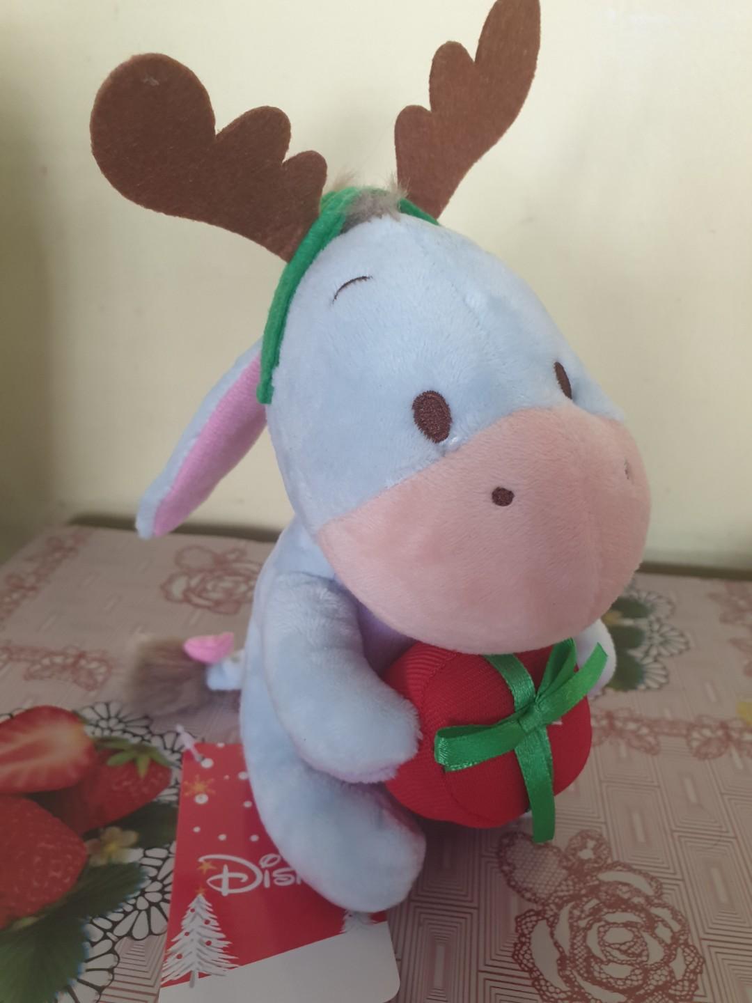 Christmas eeyore plush store