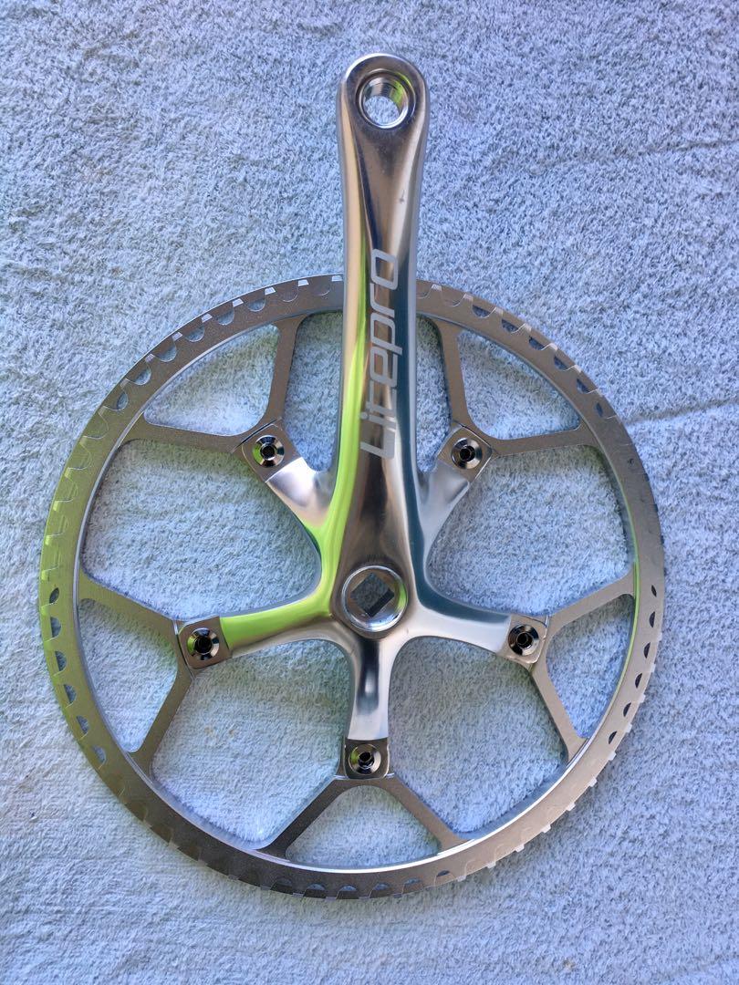 folding bike crankset