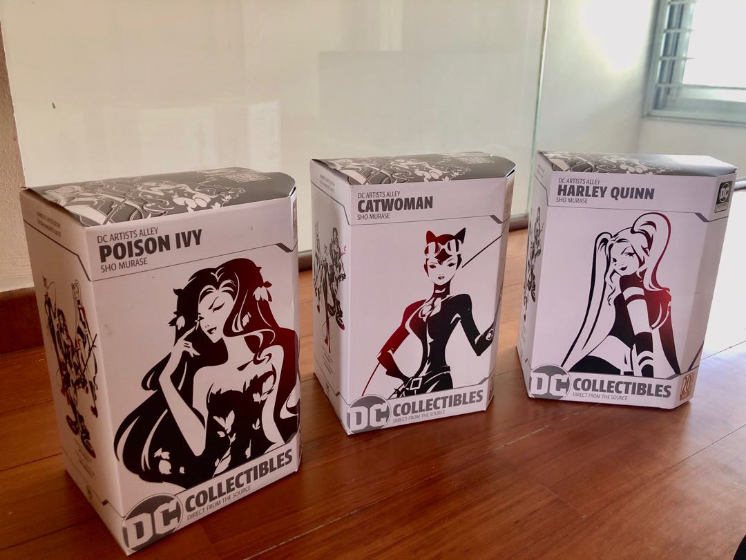 Gotham Sirens Catwoman Harley Quinn Poison Ivy Hobbies Toys Toys Games On Carousell