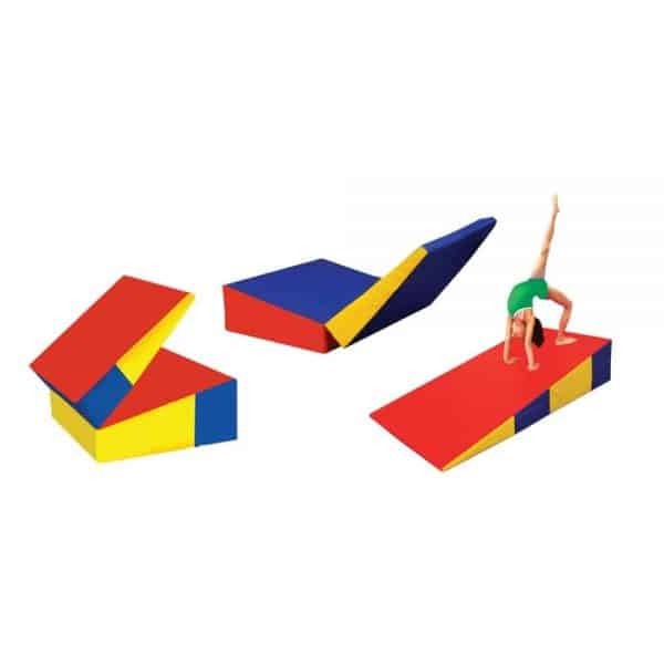 Gymnastics Folding Incline Mat, Sports Equipment, Exercise & Fitness