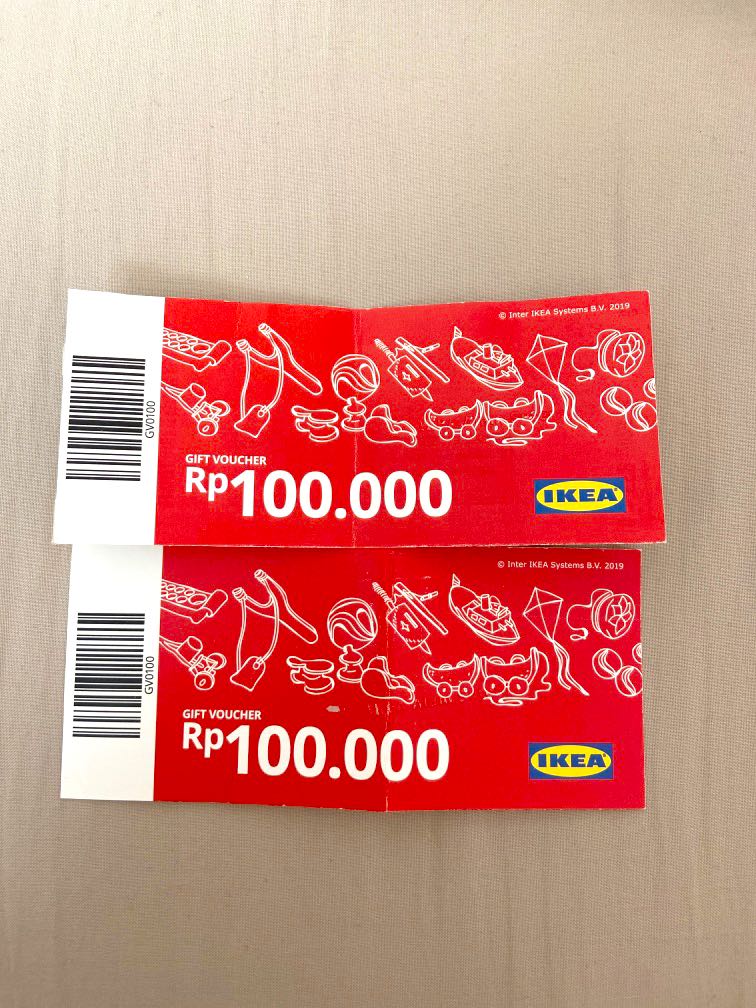 IKEA Gift Voucher, Tiket & Voucher, Kartu Hadiah & Voucher di Carousell