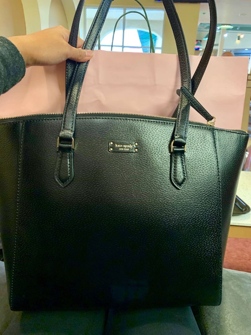 Kate Spade Jeanne Large Tote Zip Laptop Bag, Luxury, Bags & Wallets on  Carousell