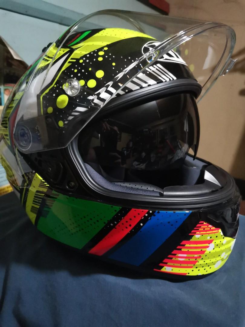 kyt nfr energy Green Large Motorbikes Motorbike Parts