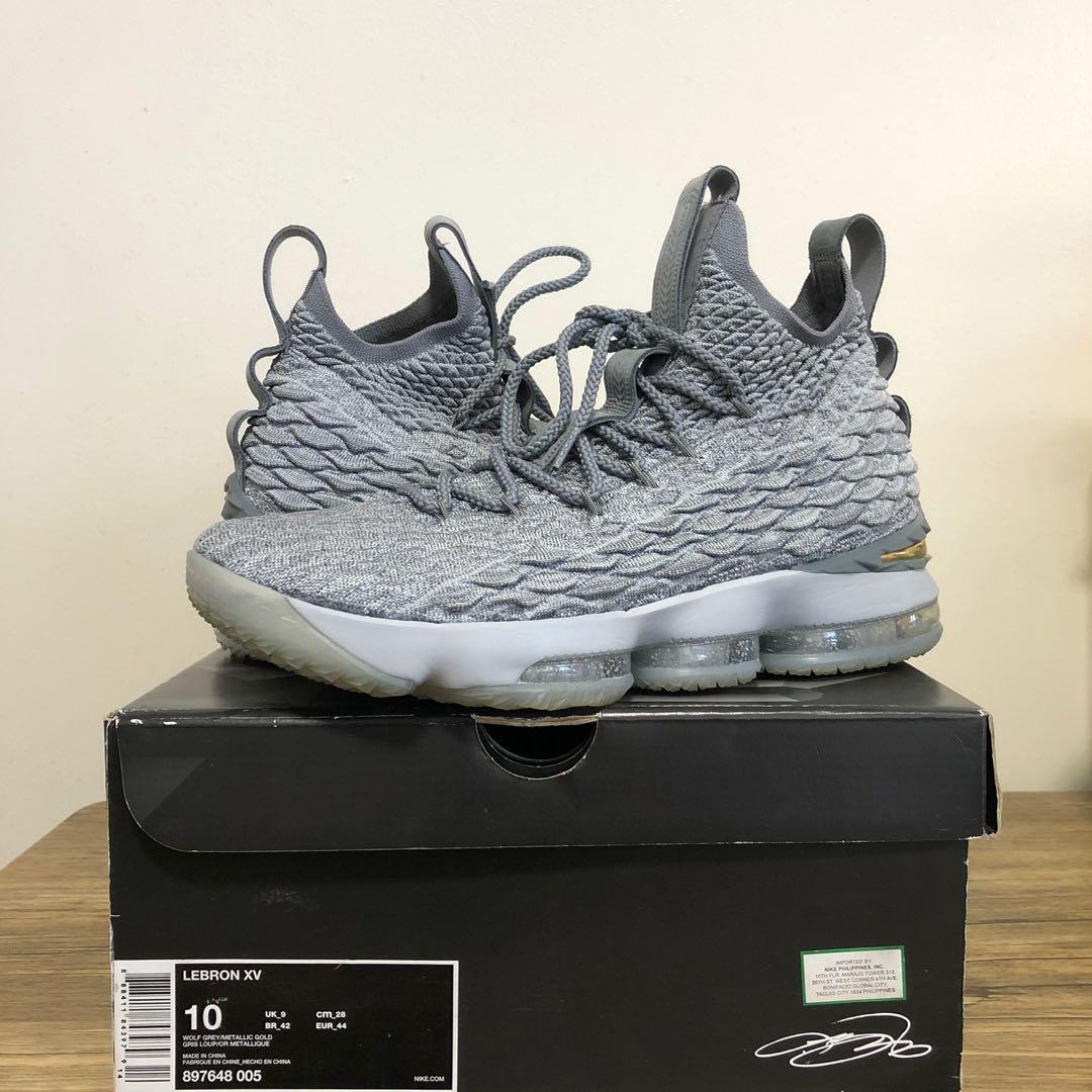 Lebron xv wolf grey 2025