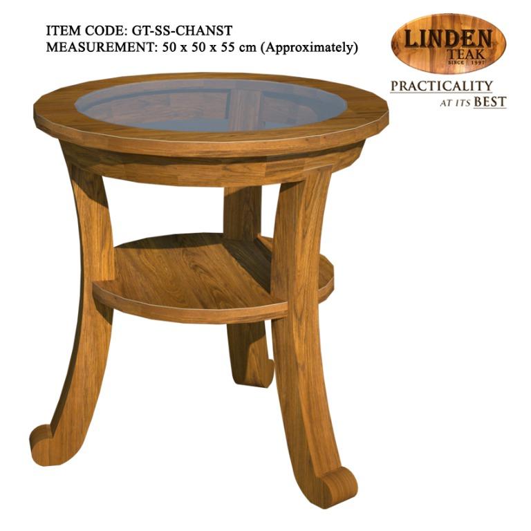 Linden teak wood furniture top