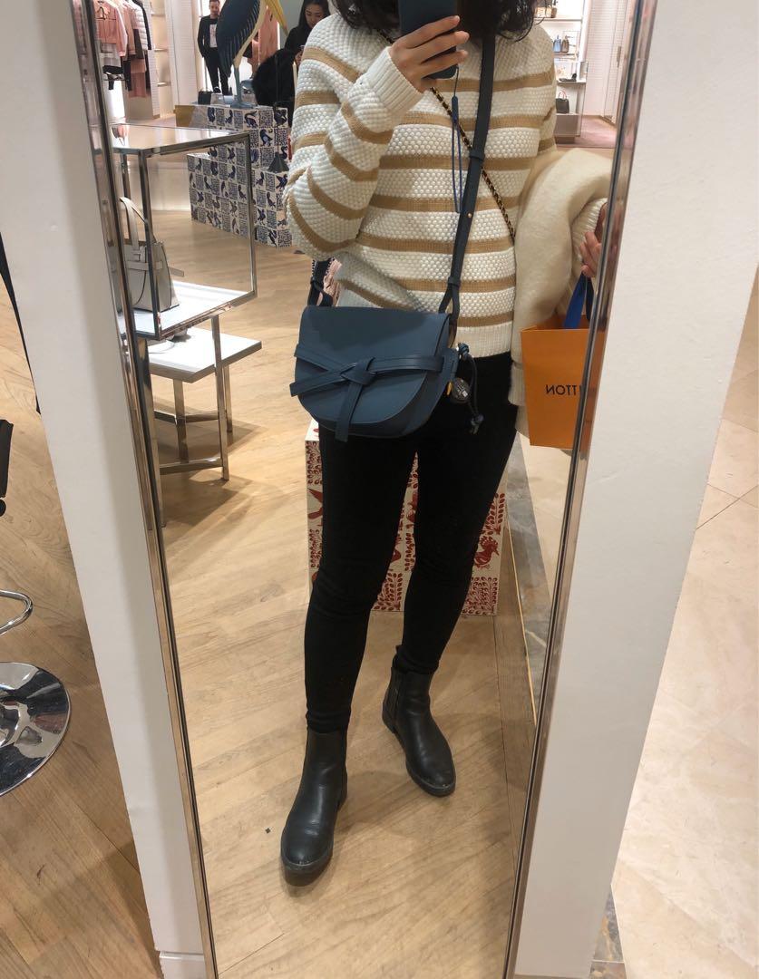 Loewe gate best sale bag blue