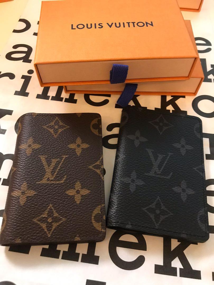 Louis Vuitton, LV card holder, pocket organiser,M61696,M60502, 名牌, 手袋及銀包-  Carousell