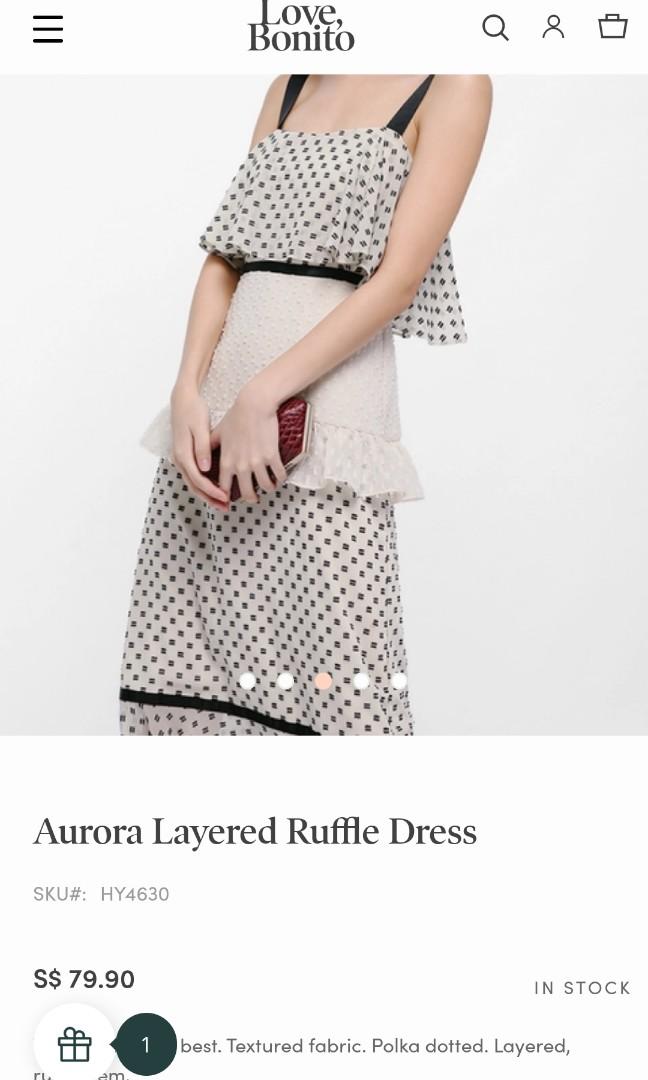 Lovebonito Aurora Layered Ruffle Dress