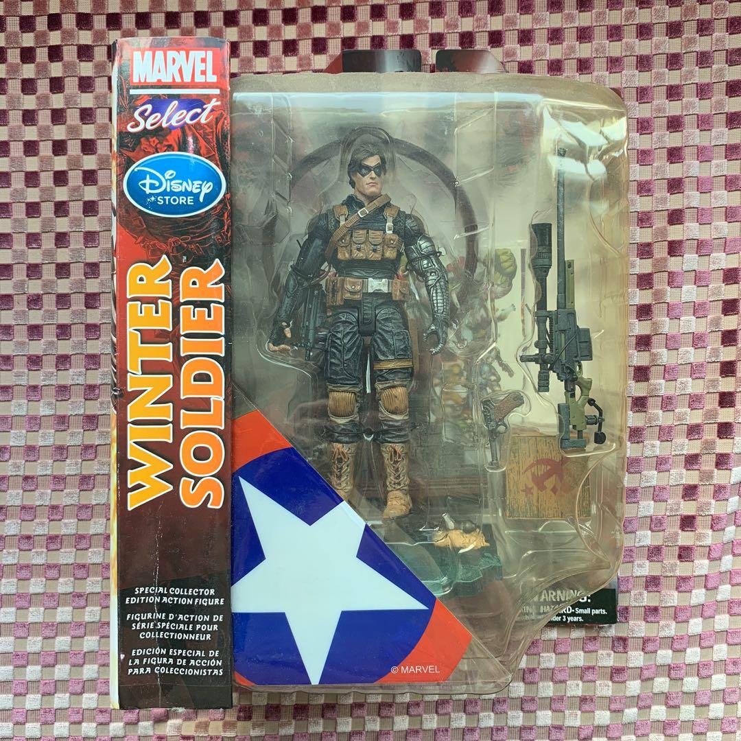 Marvel Select Winter Soldier Disney Store Exclusive Toys