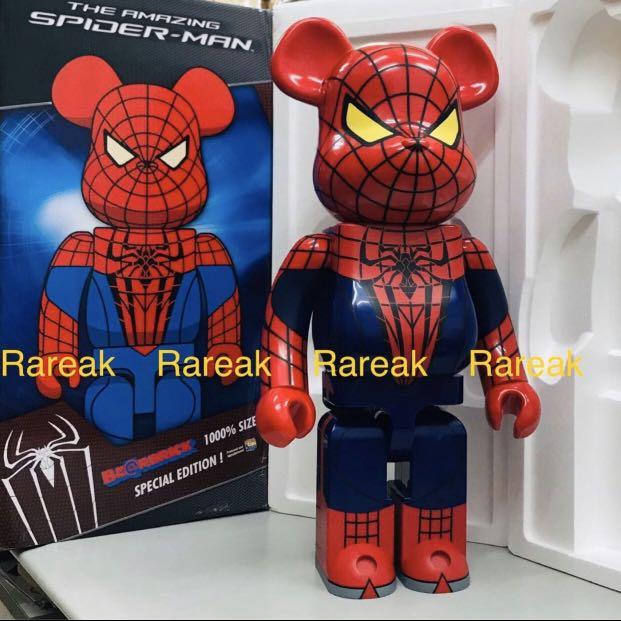 Medicom Bearbrick Marvel The Amazing Spiderman 1000% 蜘蛛俠Be ...
