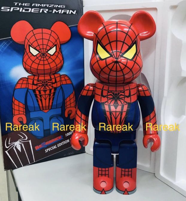 Medicom Bearbrick Marvel The Amazing Spiderman 1000% 蜘蛛俠Be@rbrick