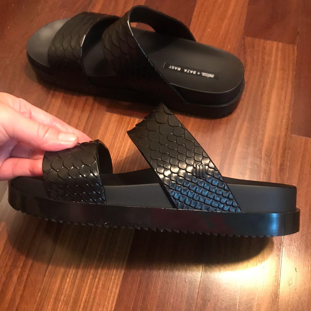 Melissa + Baja East Sandal, Women's Fashion, Shoes, Flats & Sandals on ...