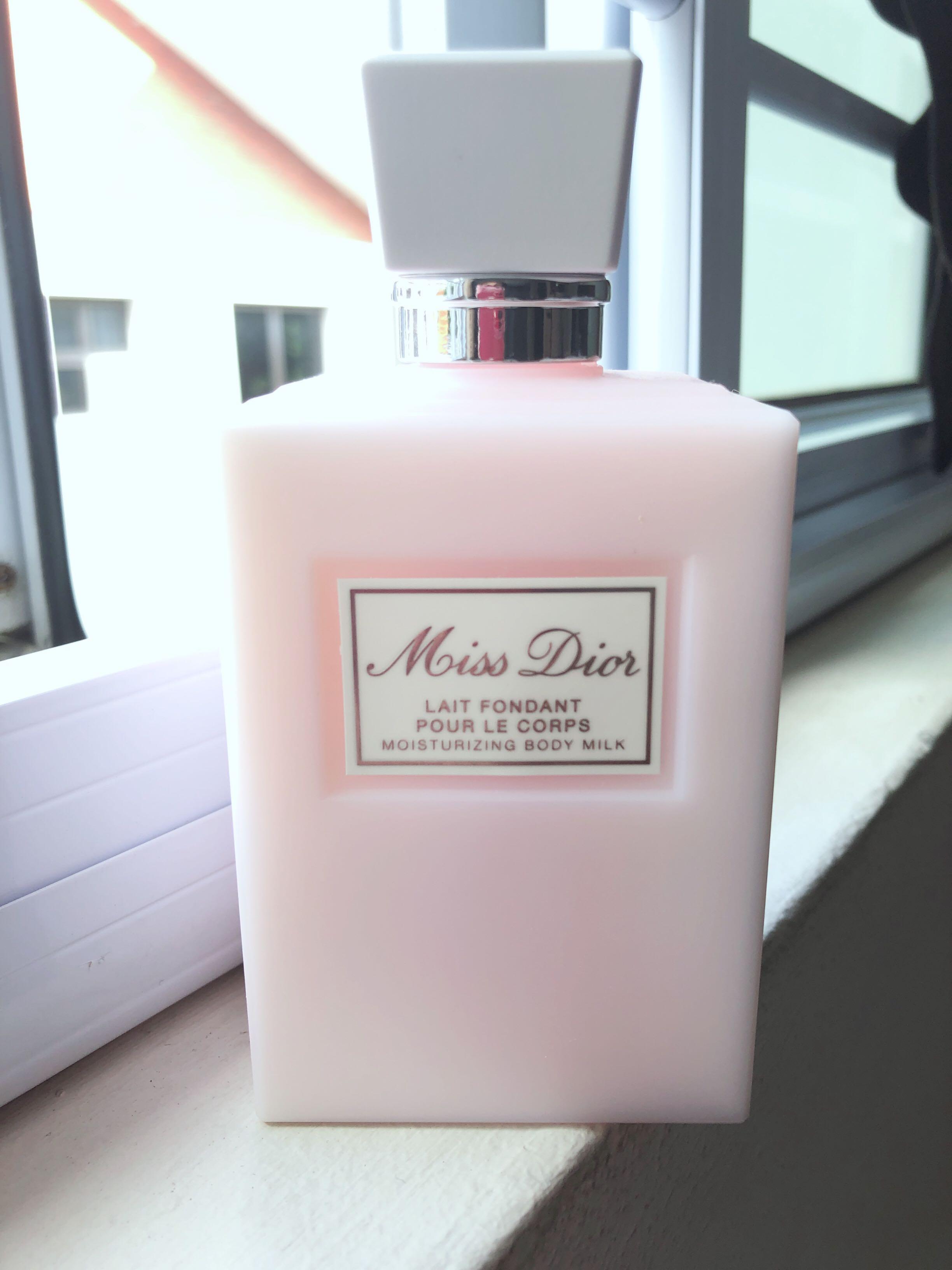 miss dior lait fondant moisturizing body milk