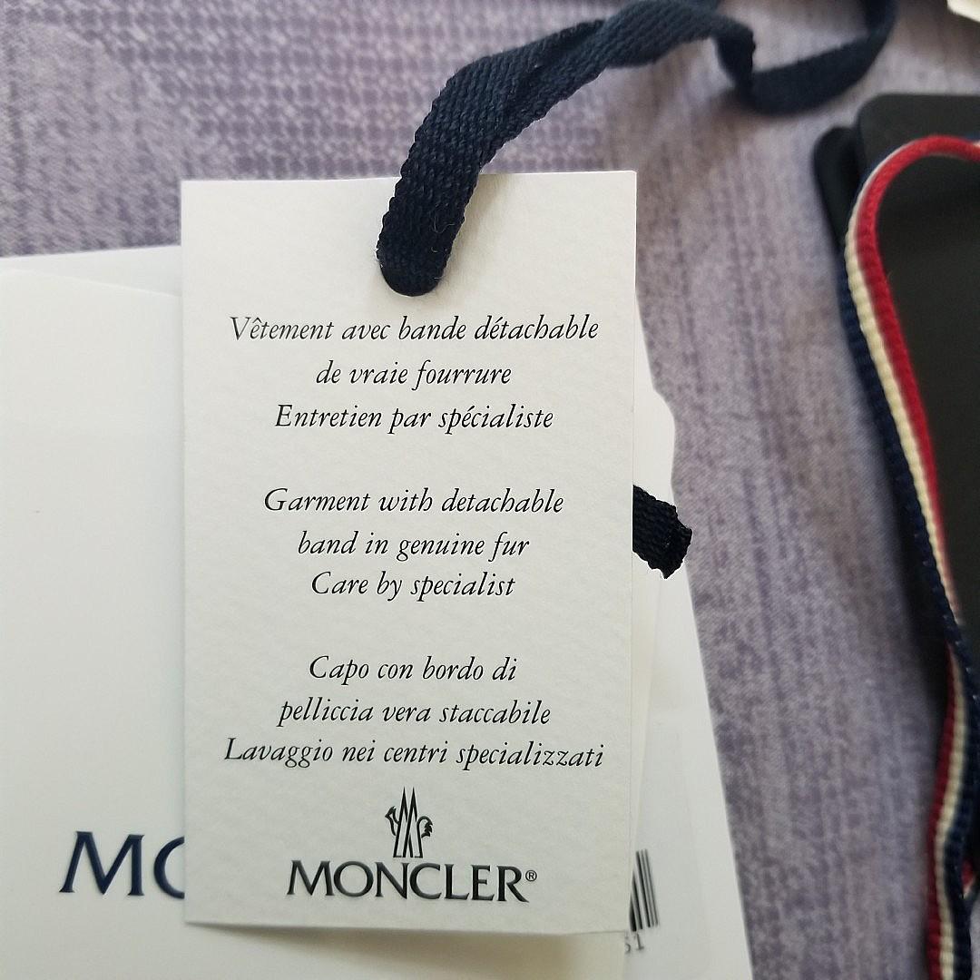 Moncler tags for sale sales