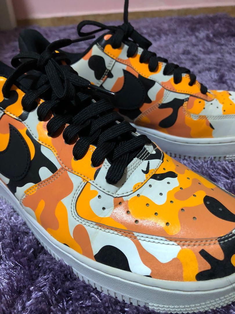 Nike air force one reflective camo hot sale