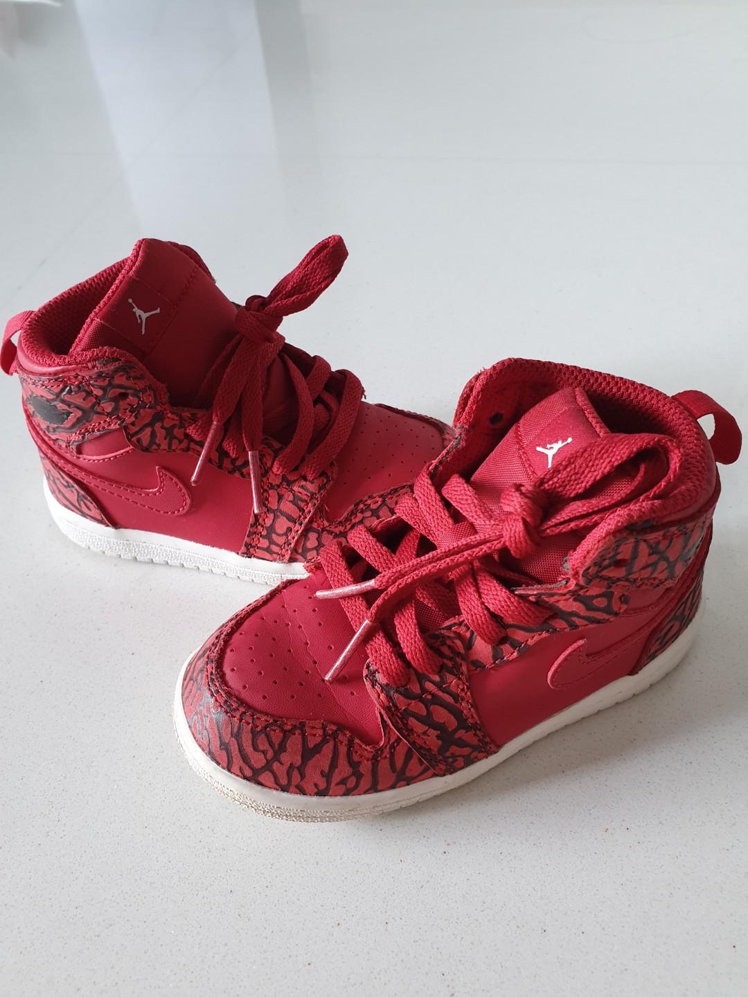 Nike Air Jordan limited edition red 