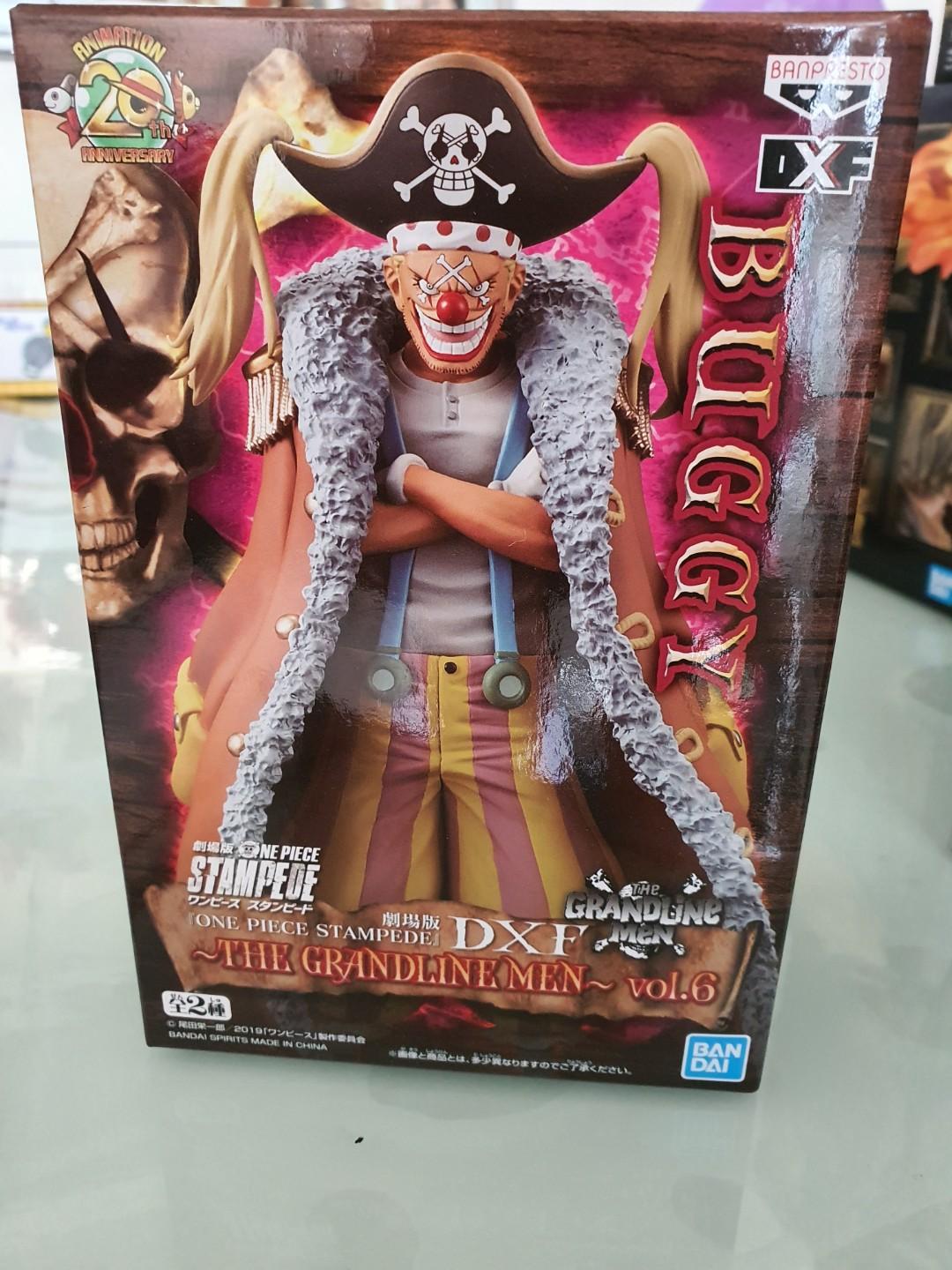 Banpresto One Piece: Stampede DXF The Grandline Men Vol.6 Buggy The Clown  Collectible Figure