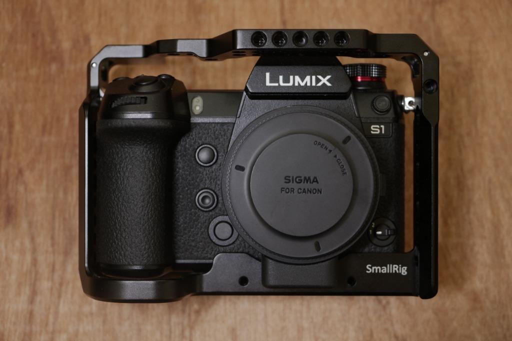Panasonic S1 with MC21, Small rig Cage and Vlog installed, Photography ...