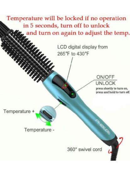 PHOEBE Curling Iron Brush Beauty Personal Care Hair on Carousell
