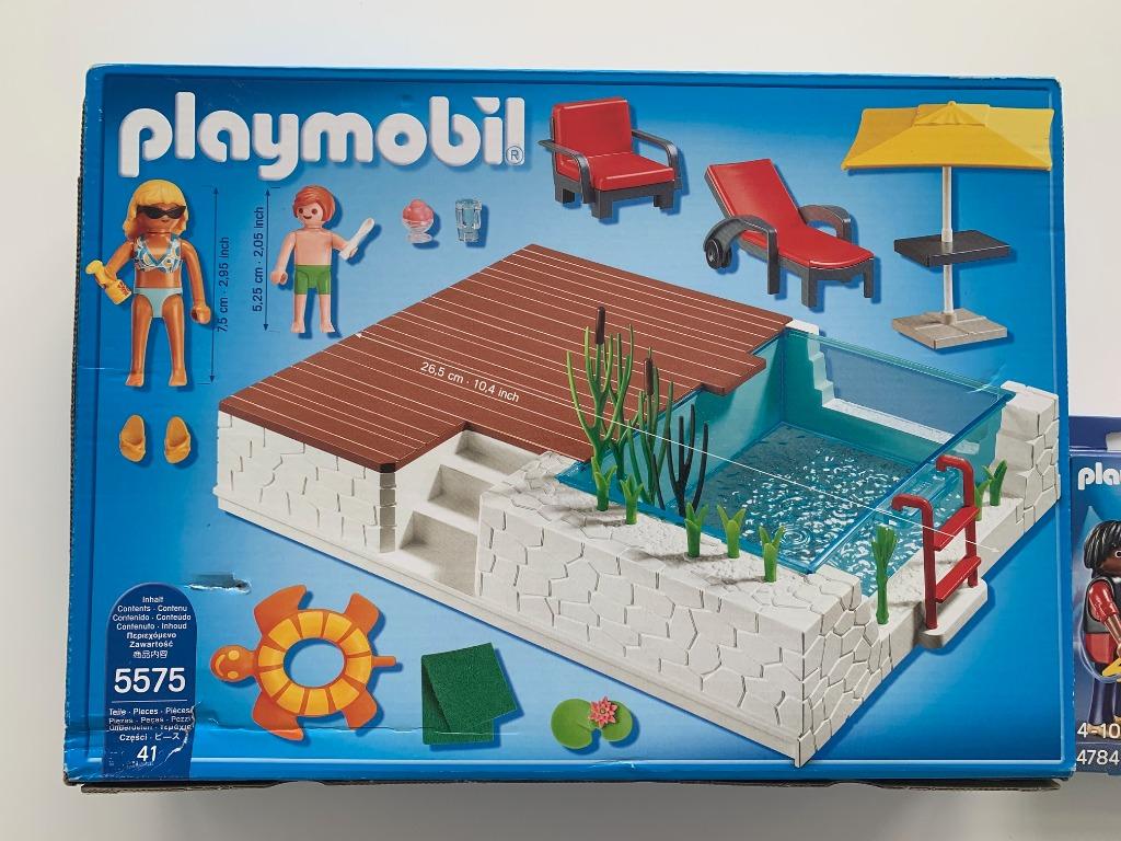 PLAYMOBIL #POOL #5575 #4787 #NEW, Hobbies & Toys, Toys & Games Carousell