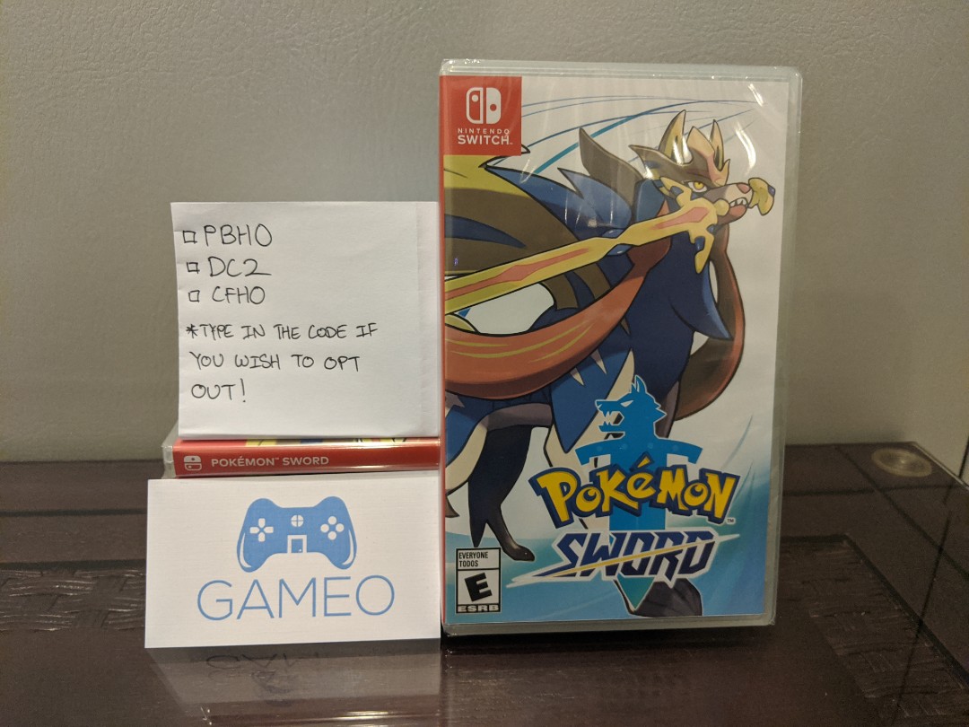 Pokemon sword outlet and shield discounts