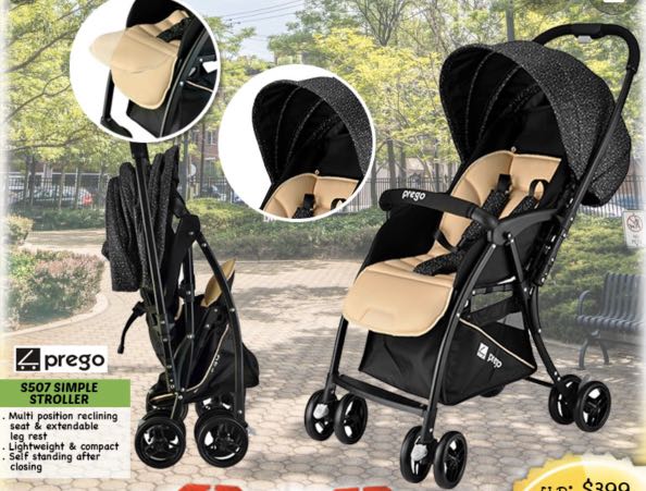 Prego s507 new arrivals simple stroller