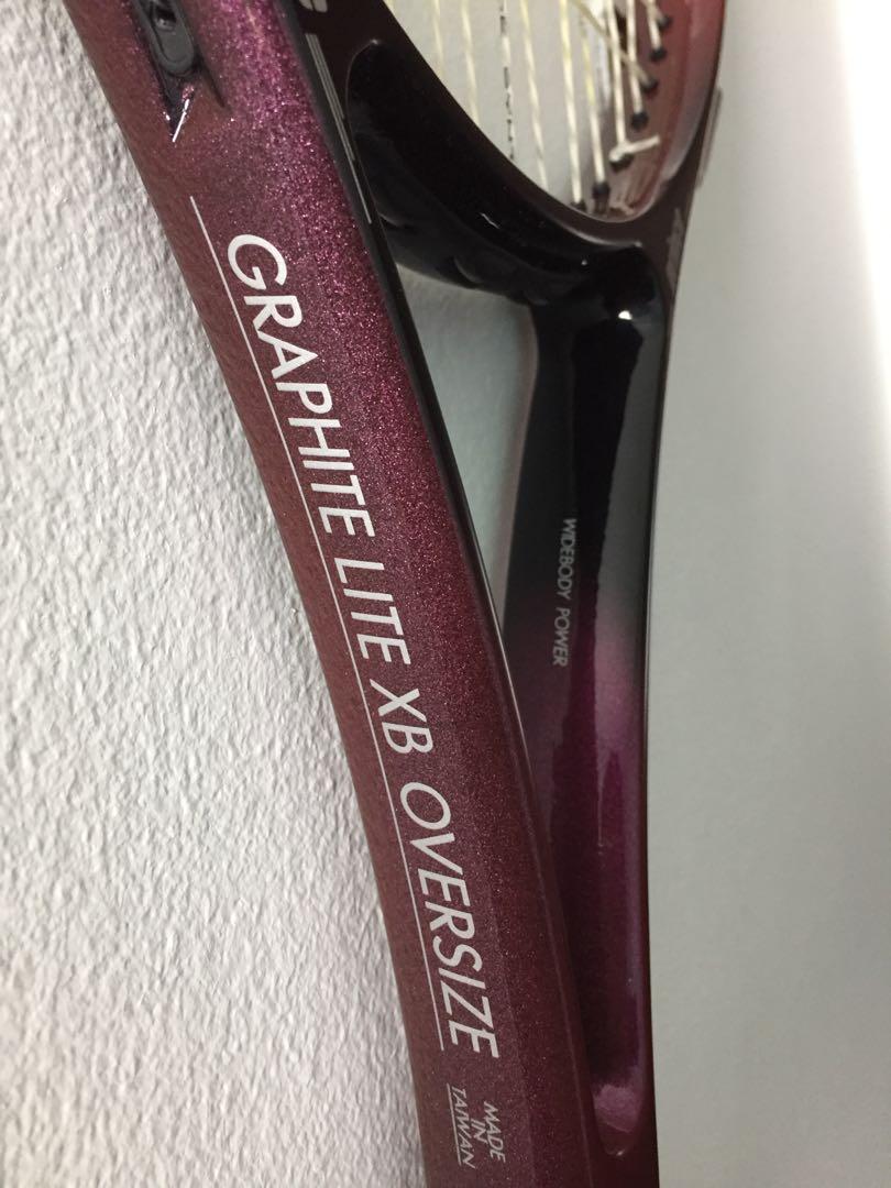 Prince Graphite Lite XB Oversize tennis racket, Sports Equipment