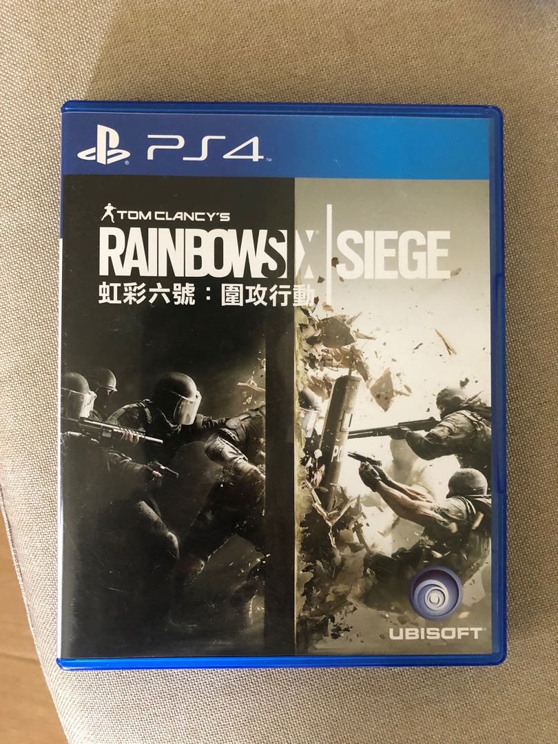Ps4 Rainbow Six Siege 遊戲機 遊戲機遊戲 Carousell