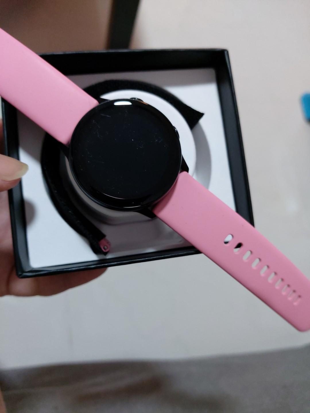 Samsung Galaxy Watch Active BlackPink Editon Mobile Phones Gadgets Wearables Smart Watches on Carousell