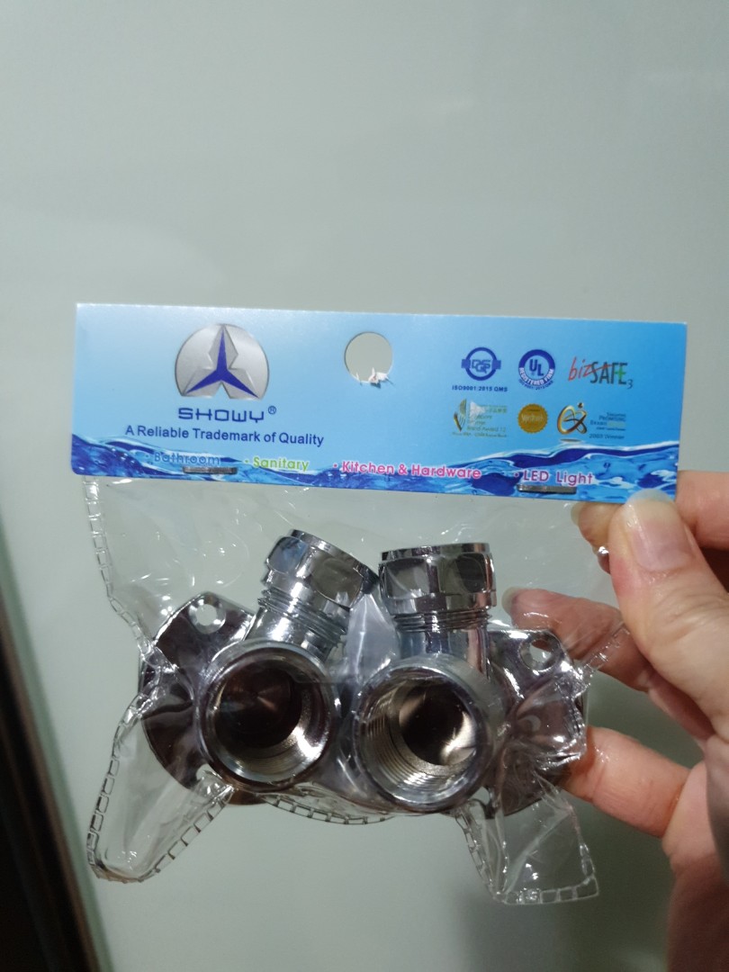 Shower Mixer Wall Bracket, Furniture & Home Living, Bathroom & Kitchen