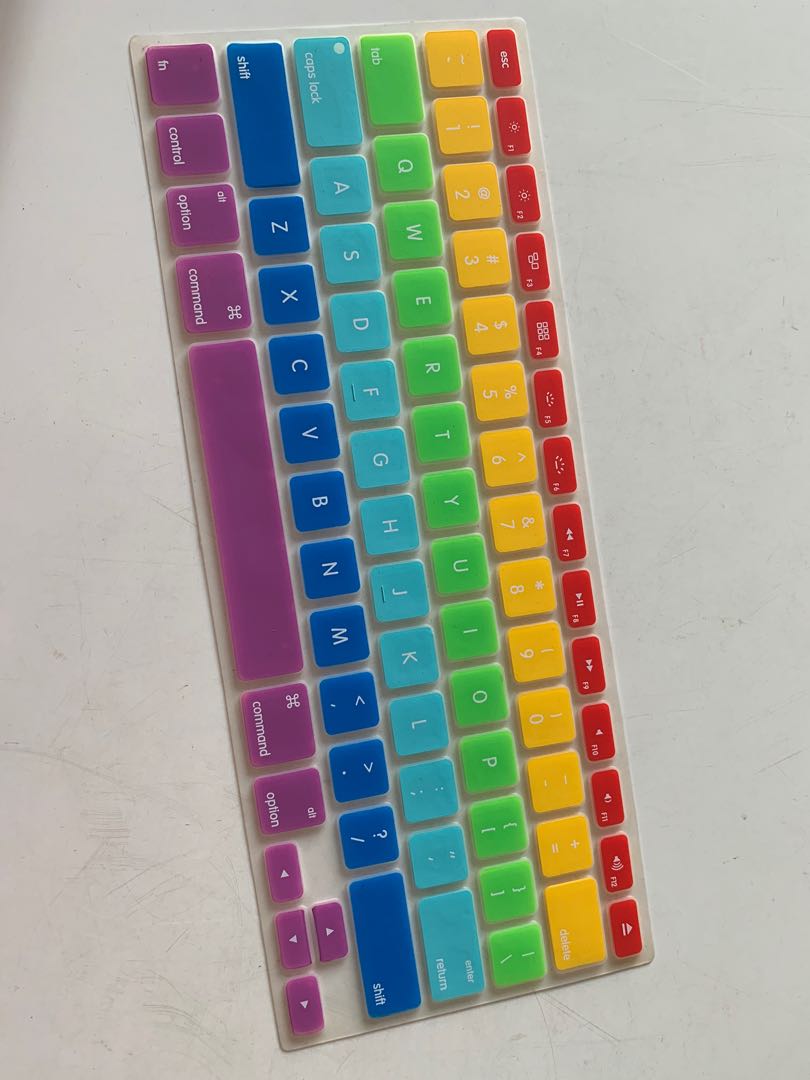 Silicone Keyboard Cover Skin for MacBook, Computers & Tech, Parts