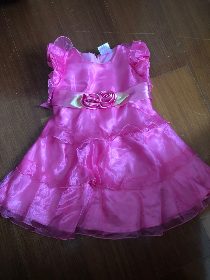 12 18mo Strawberry Shortcake Baby Dress Bayi Anak Baju Bayi Di Carousell