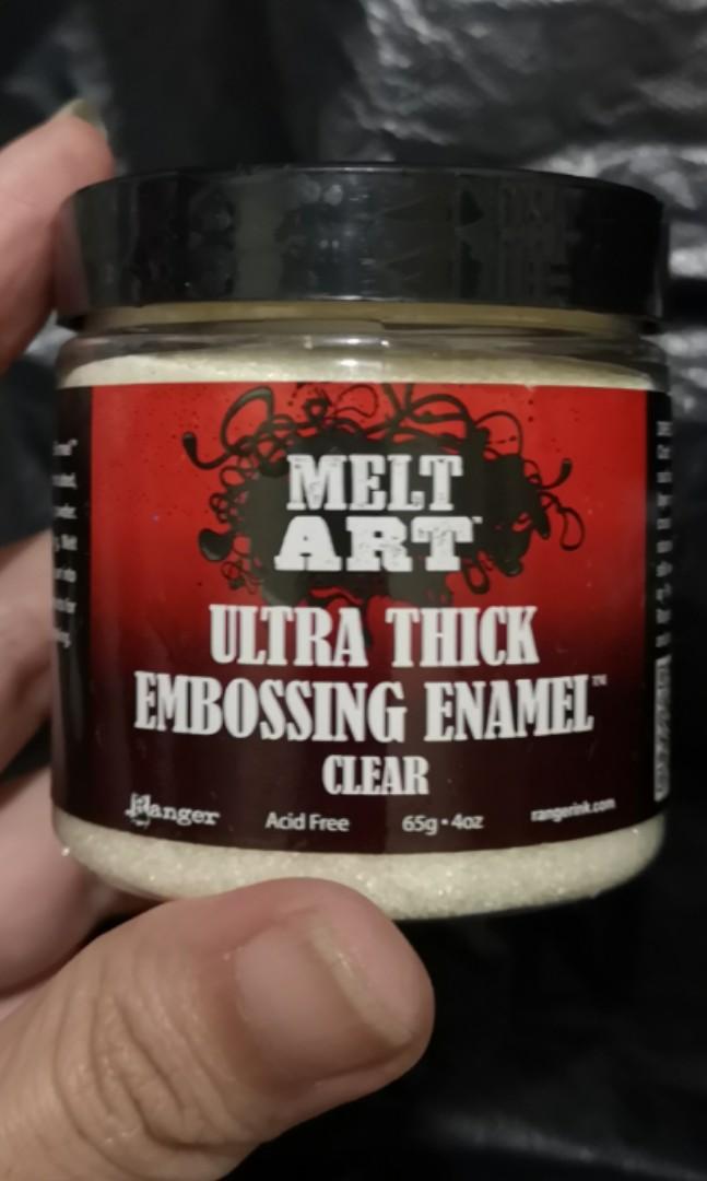 Ultra Thick Embossing Enamel Clear, Hobbies & Toys, Stationery & Craft, Craft Supplies & Tools